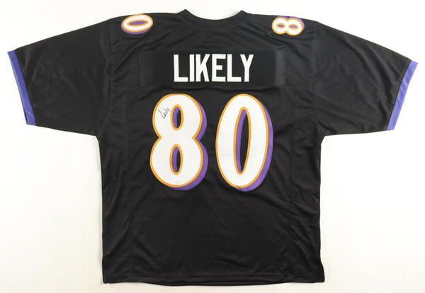 Isaiah Likely Signed Baltimore Ravens Jersey (JSA COA) 2022 4th Rnd Pk Tight End