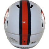 Bo Nix Autographed Denver Broncos F/S 2023 ALT Helmet Beckett Witness 57290