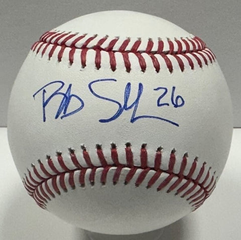 Brewers Outfielder BOB SKUBE #26 Signed Official MLB Baseball AUTO - BAS