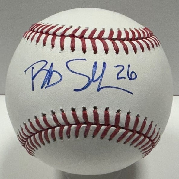 Brewers Outfielder BOB SKUBE #26 Signed Official MLB Baseball AUTO - BAS