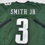 Autographed/Signed Nolan Smith Jr. Philadelphia Green Jersey JSA COA
