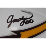 Jordyn Tyson Autographed Arizona State Sun Devils Wht Mini Helmet Beckett 50098