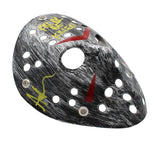 Ari Lehman Signed Friday the 13th Silver Costume Mask - Jason/ Kill or Be Killed