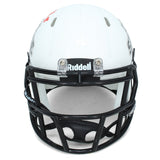 Breece Hall Autographed Iowa State Cyclones White Alternate Mini Helmet Beckett