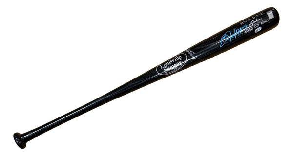 Bo Jackson Kansas City Royals Signed Black Louisville Slugger Game Model Bat MLB