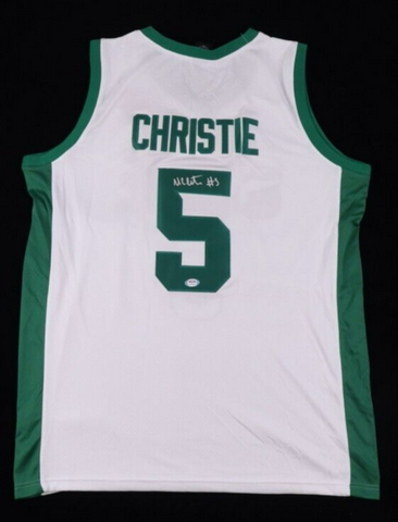 Max Christie Signed Michigan State Spartans Jersey (PSA COA) L.A.Lakers Guard