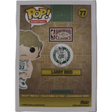 Larry Bird Autographed Boston Celtic Funko Pop! #77 Beckett 46468