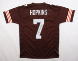 Dustin Hopkins Signed Cleveland Browns Jersey (JSA)