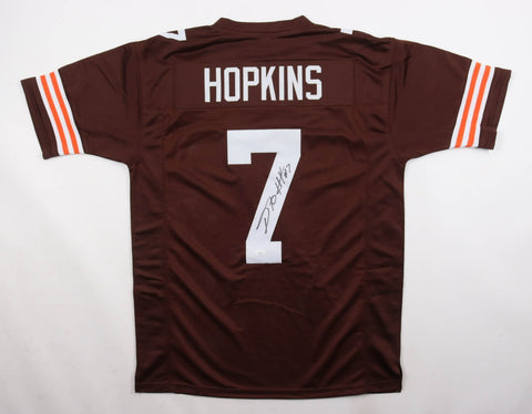Dustin Hopkins Signed Cleveland Browns Jersey (JSA)