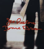 Joe Pistone Autographed/Signed Donnie Brasco 11x17 Photo Beckett 38685