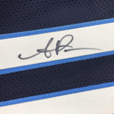 Autographed/Signed AJ A.J. Brown Tennessee Dark Blue Football Jersey JSA COA