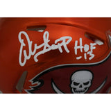 Warren Sapp Autographed Tampa Bay Buccaneers Mini Helmet HOF Beckett 46991