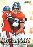 Ed McCaffrey Signed Denver Broncos Throwback Speed Mini Helmet (Beckett) W.R.