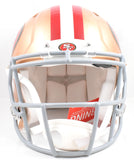 Frank Gore Autographed 49ers F/S Speed Authentic Helmet - Beckett W Hologram