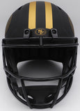 Christian McCaffrey Autographed Eclipse Full Size Helmet 49ers Beckett WZ82838