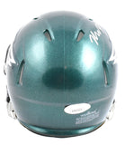 Milton Williams Autographed Philadelphia Eagles Speed Mini Helmet - JSA W