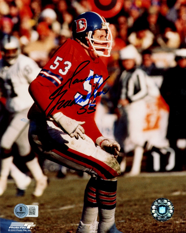 Randy Gradishar Autographed/Signed Denver Broncos 8x10 Photo Beckett 57698