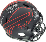KELLY, THOMAS & REED AUTOGRAPHED ECLIPSE BILLS FULL SIZE HELMET BECKETT 185864