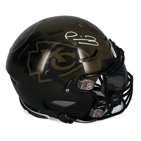 Patrick Mahomes Autographed Chiefs Custom Authentic Speed Flex Helmet Beckett