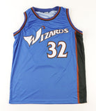 Richard Hamilton Signed Washington Wizards Jersey (Steiner) 2004 NBA Champion