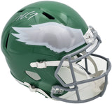 MICHAEL VICK AUTOGRAPHED EAGLES 2023 KELLY GREEN FULL SIZE HELMET BECKETT 243608