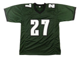 Quinyon Mitchell Philadelphia Signed Green Football Jersey JSA QR Hologram