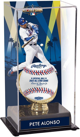 Pete Alonso New York Mets 2022 MLB All-Star Game Gold Glove Display