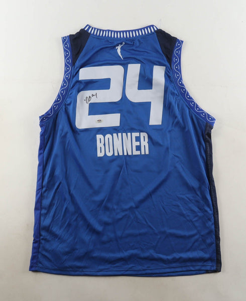 DeWanna Bonner Signed Connecticut Sun WNBA Basketball Nike Jersey /PSA/ 2xChamp
