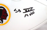 Doug Williams Autographed Washington Logo Football w/SB MVP-Beckett W Hologram
