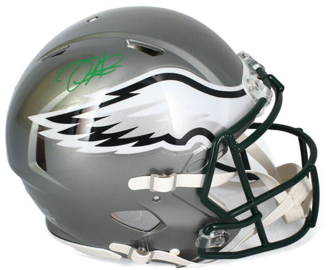 JALEN HURTS Autographed Philadelphia Eagles Flash Authentic Speed Helmet BECKETT