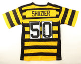 Ryan Shazier Signed Pittsburgh Steelers Bumble Bee Jersey (JSA) 2xPro Bowl L.B.
