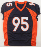 Derek Wolfe Signed Denver Broncos Jersey (Beckett) Super Bowl L Champion / D.E.