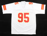 Chris Jones Signed Kansas City Chiefs Jersey (Beckett) 3xSuper Bowl Champion