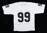 Warren Sapp Signed Oakland Raiders Jersey (JSA COA) Super Bowl XXXVII Champ / DT
