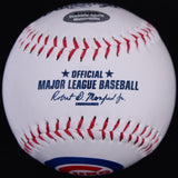 Miguel Montero Signed Cubs Logo Baseball (Schwartz COA) World Series Champions