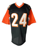 Deltha O'Neal Cincinnati Signed Black Football Jersey Sports Integrity