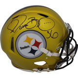 Jerome Bettis Autographed Pittsburgh Steelers Pro Flash Helmet Beckett 49573
