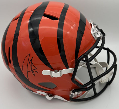 Joe Burrow Bengals Signed Speed Replica FS Helmet MINT Autograph Fanatics COA