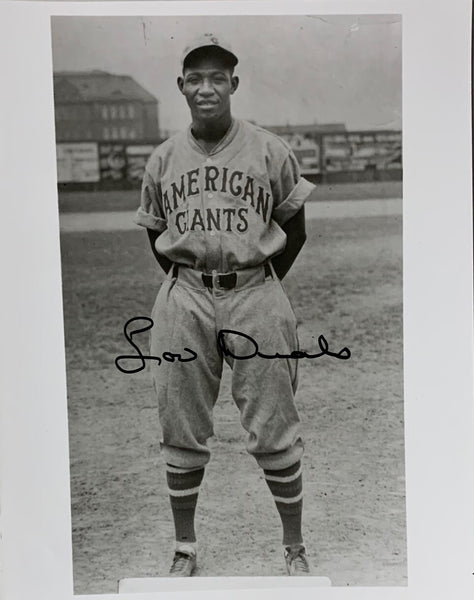 Chicago American Giants LOU DIALS (d) Signed 8X10 Photo AUTO - Yankees - Grays