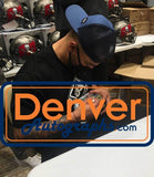 Dak Prescott Autographed/Signed Dallas Cowboys Camo Mini Helmet BAS 32783