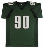 Jordan Davis Authentic Signed Green Pro Style Jersey Autographed JSA Witness