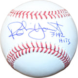 Robin Yount Signed Milwaukee Brewers OML Baseball 3142 Hits Beckett 40757