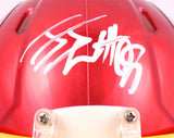 JJ Watt Autographed Arizona Cardinals Flash Speed Mini Helmet- Beckett W Holo
