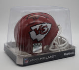 Eric Berry/Tyreek Hill Chiefs Dual-Signed/Auto Mini Football Helmet JSA 212249
