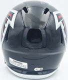 MICHAEL PENIX JR. AUTOGRAPHED FALCONS BLACK FULL SIZE HELMET BECKETT 242569