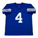 Fred Warner Autographed SIGNED Jersey - Royal - Beckett Authenticated