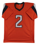 Patrick Surtain II Authentic Signed Orange Pro Style Jersey BAS Witnessed