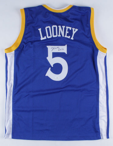 Kevon Looney Signed Golden State Warriors Jersey (PSA COA) 3xNBA Champion Pr Fwd
