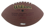 Rams Sony Michel Authentic Signed Wilson Super Grip Nfl Football BAS Witness