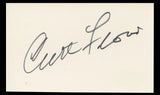 Cardinals Curt Flood Authentic Signed 3x5 Index Card Autographed BAS #BT01215
